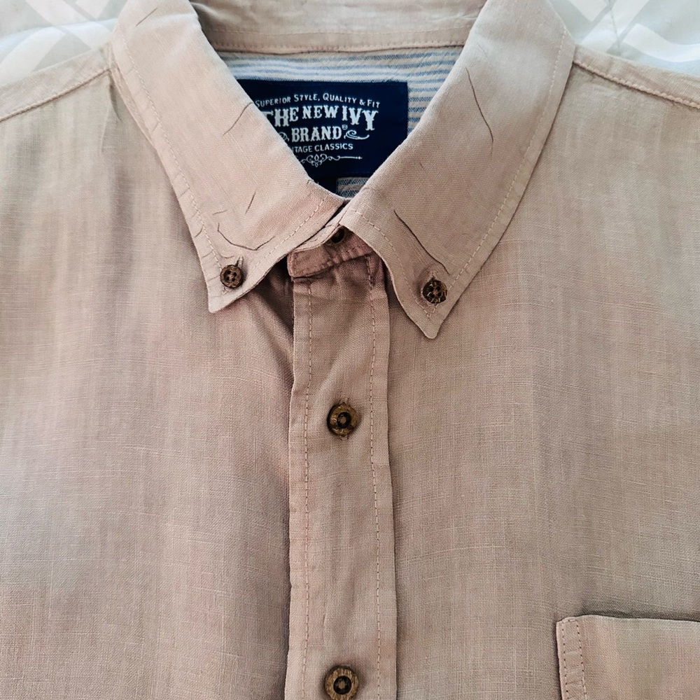 Men's Tan Shirt